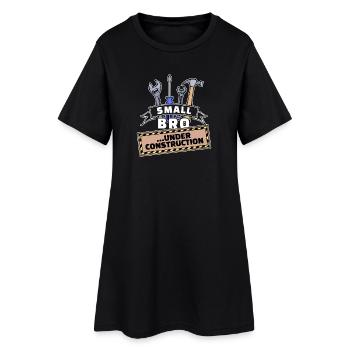 Déclaration du cœur du frère Fier grand frère frère - Robe T-shirt Femme - noir - Devant