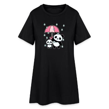 Geschwisterliebe Stolzer Großer Bruder Statement - Frauen T-Shirt-Kleid - Schwarz - Vorne