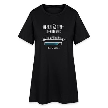Oberflächenbeschichter Ausbildung Geschenk - Frauen T-Shirt-Kleid - Schwarz - Vorne