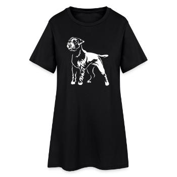 Parson Russell Terrier "BlackEdition" - Women’s T-Shirt Dress - black - Front