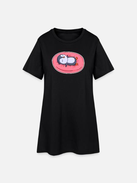 Pingouin - Robe T-shirt Femme - noir