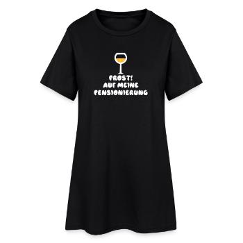 Pension Statement Abschied Ruhestand Senior Rente - Frauen T-Shirt-Kleid - Schwarz - Vorne