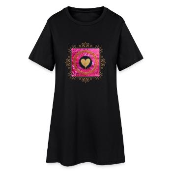 Stargate of Farewell - Sonja Ariel von Staden - Women’s T-Shirt Dress - black - Front