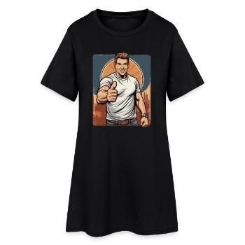 Bravo tout le meilleur - Robe T-shirt Femme - noir - Devant