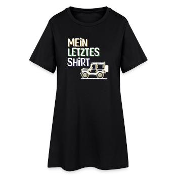Caravane Camping Chilling Camping Statement Holiday - Robe T-shirt Femme - noir - Devant