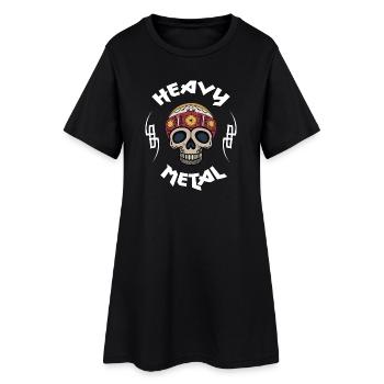Heavy Metal - Robe T-shirt Femme - noir - Devant