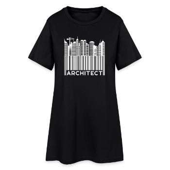 Carrière : Architecte, Dicton, Emploi, Superviseur, Profession - Robe T-shirt Femme - noir - Devant