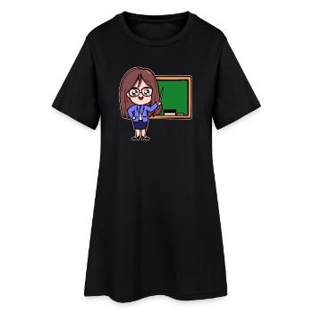 Enseignant, Carrière, Succès, Profession, Emploi, Superviseur - Robe T-shirt Femme - noir - Devant