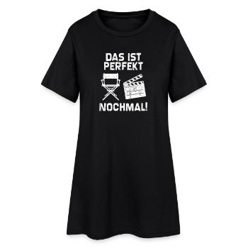 Erfolg Statement Karriere Beruf Regisseur Job - Frauen T-Shirt-Kleid - Schwarz - Vorne