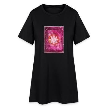 Pouvoir magique de l’hiver - Sonja Ariel von Staden - Robe T-shirt Femme - noir - Devant