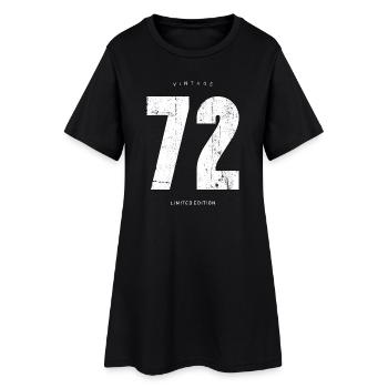 Vintage 72 Limited Edition - Women’s T-Shirt Dress - black - Front