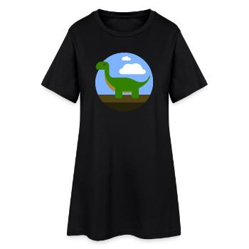 Dino - Women’s T-Shirt Dress - black - Front