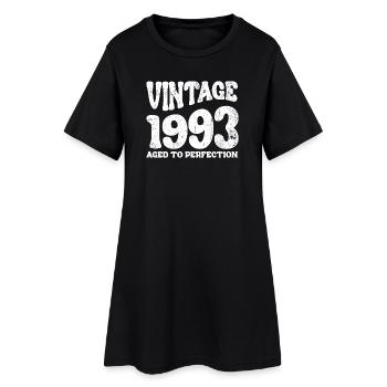 Millésime 1993 Vieilli à la perfection - Robe T-shirt Femme - noir - Devant