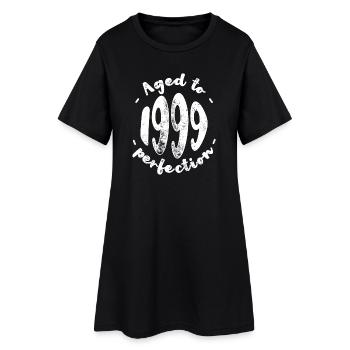 Aged to 1999 Perfection - Women’s T-Shirt Dress - black - Front
