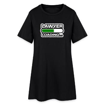 Avocat Énoncé de poste Travailleur Profession Carrière - Robe T-shirt Femme - noir - Devant