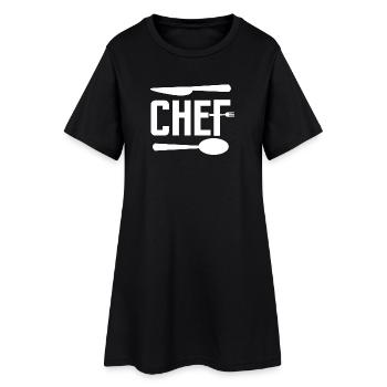 Carrière, Patron, Succès, Travailleur, Superviseur, Emploi - Robe T-shirt Femme - noir - Devant