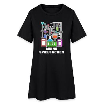 Déclaration de carrière Scientifique Réussite Emploi - Robe T-shirt Femme - noir - Devant