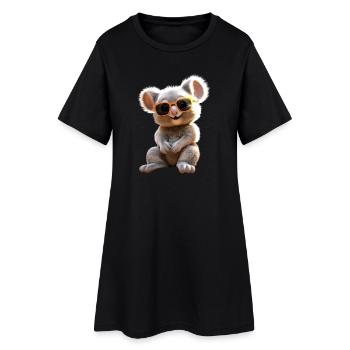 Koala Australie Koalas Koala Ours Mignon Koala Ours - Robe T-shirt Femme - noir - Devant