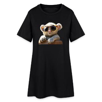 Koala Australie Koalas Koala Ours Mignon Koala Ours - Robe T-shirt Femme - noir - Devant