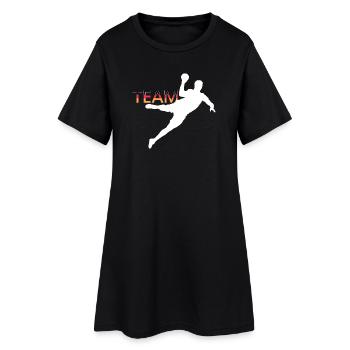 Club de logo de l’équipe d’Allemagne de handball de l’EC - Robe T-shirt Femme - noir - Devant