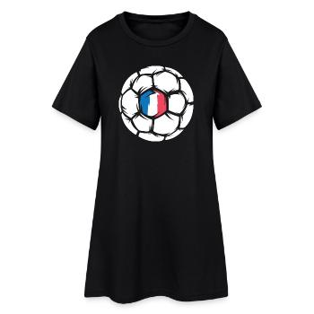Championnats d’Europe de France de handball par équipe Icône du ballon par équipe - Robe T-shirt Femme - noir - Devant