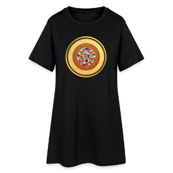 Sternentor 2024 AllEinsSein Sonja Ariel von Staden - Frauen T-Shirt-Kleid - Schwarz - Vorne