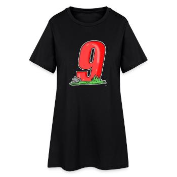 Numéro 9 Numéro - Robe T-shirt Femme - noir - Devant