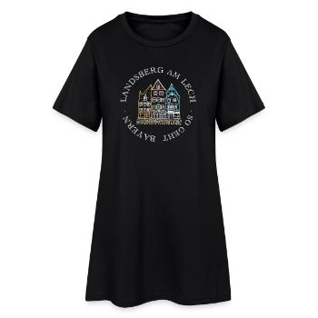 Landsberg am Lech, voici comment fonctionne la Bavière - Robe T-shirt Femme - noir - Devant