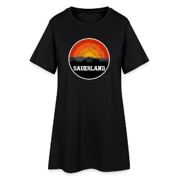 Sauerland Original Skyline - Robe T-shirt Femme - noir - Devant