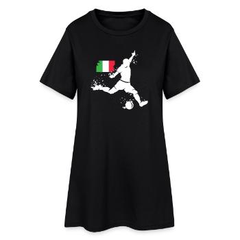 Équipe d’Italie de football Joueur Blast - Robe T-shirt Femme - noir - Devant