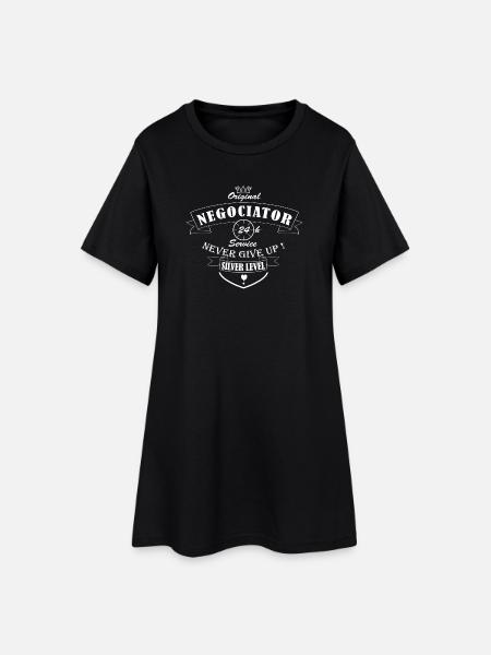 Negociator Le Négociateur - Robe T-shirt Femme - noir