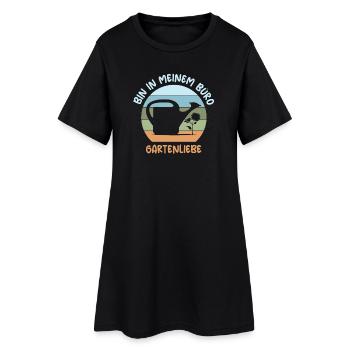Jardin J’aime Mon Bureau Dictons Drôles Jardinier - Robe T-shirt Femme - noir - Devant