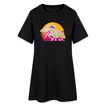Couple de papillons - Sonja Ariel von Staden - Robe T-shirt Femme - noir - Devant