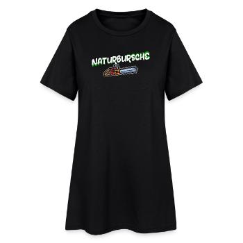 Tronçonneuse Lumberjack Statement Lumberjack Wood - Robe T-shirt Femme - noir - Devant