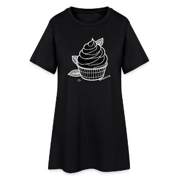 Matcha IceCream - Women’s T-Shirt Dress - black - Front
