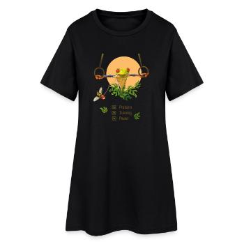 Calisthenics and Street Workout Training - Women’s T-Shirt Dress - black - Front