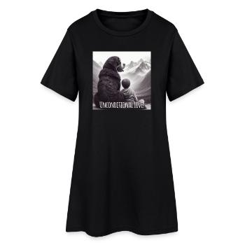 Bouvier bernois - Robe T-shirt Femme - noir - Devant