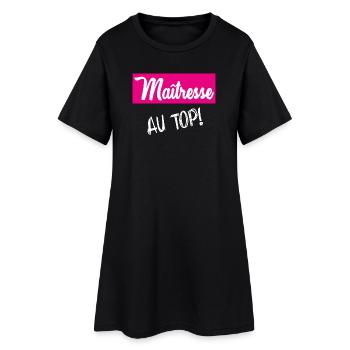 VIELEN DANK. DANKE. VIELEN DANK. JAHRESTAG. GEBURT. - Frauen T-Shirt-Kleid - Schwarz - Vorne