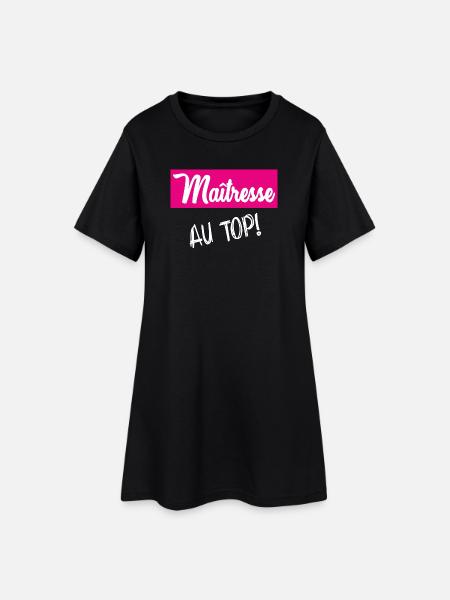 MERCI. THANKS. THANK YOU. ANNIVERSAIRE. NAISSANCE. - Robe T-shirt Femme - noir