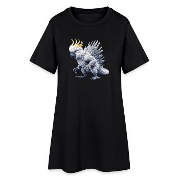 Kakaduzilla (01) - Robe T-shirt Femme - noir - Devant