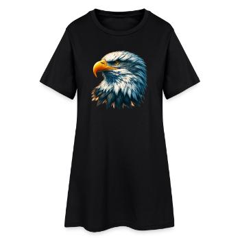 Aigle - Robe T-shirt Femme - noir - Devant