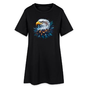 Aigle - Robe T-shirt Femme - noir - Devant