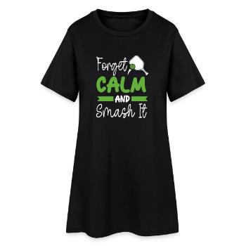 Pickleball Accessories for Pickleball Players Sports Fan - Women’s T-Shirt Dress - black - Front