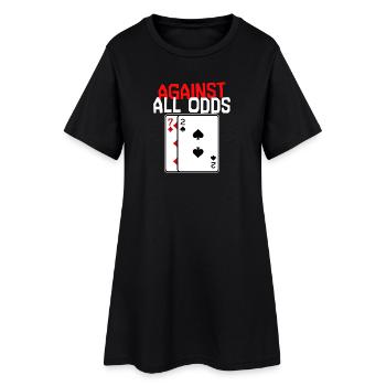 Poker Gambling Statement Casino Card Game Poker - Robe T-shirt Femme - noir - Devant