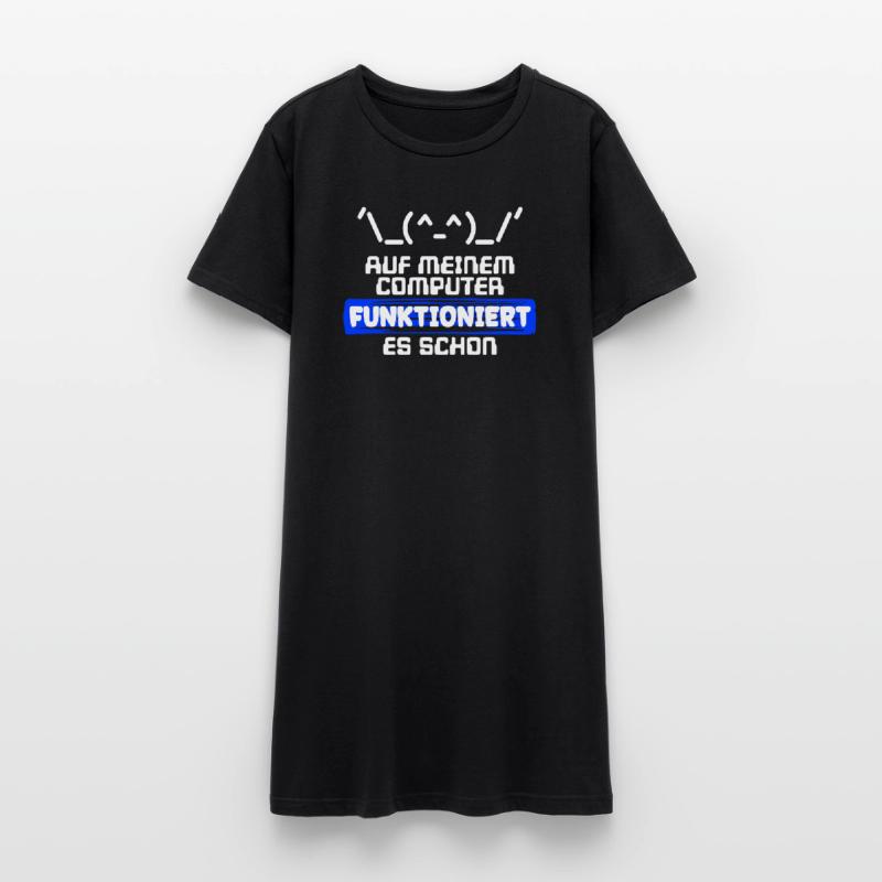 Computer Developer Software Developer Statement Women’s T-Shirt Dress