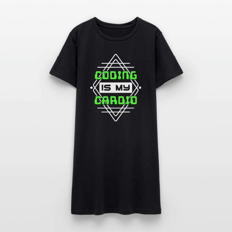 Developer Statement Code Scripting Web Developer Women’s T-Shirt Dress