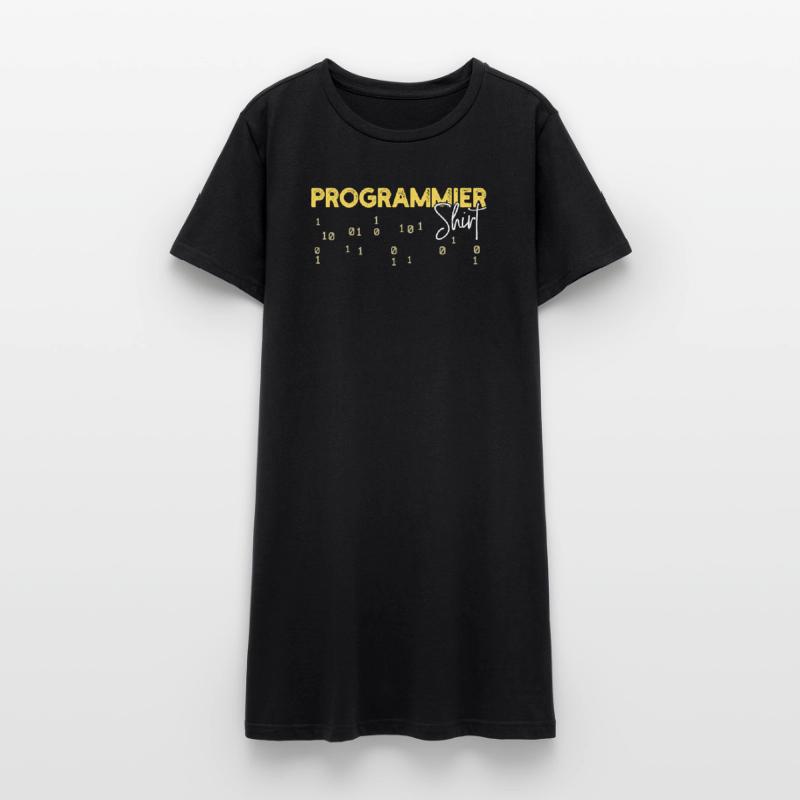Developer Statement Coden Skripting Webentwickler Frauen T-Shirt-Kleid