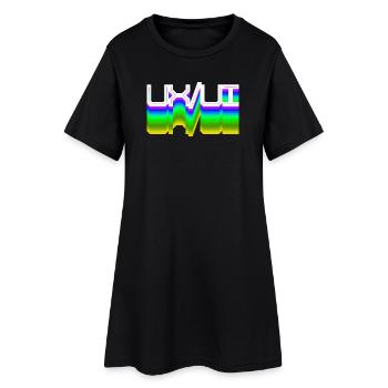 Skripting Code Developer Informatik Webentwickler - Frauen T-Shirt-Kleid - Schwarz - Vorne