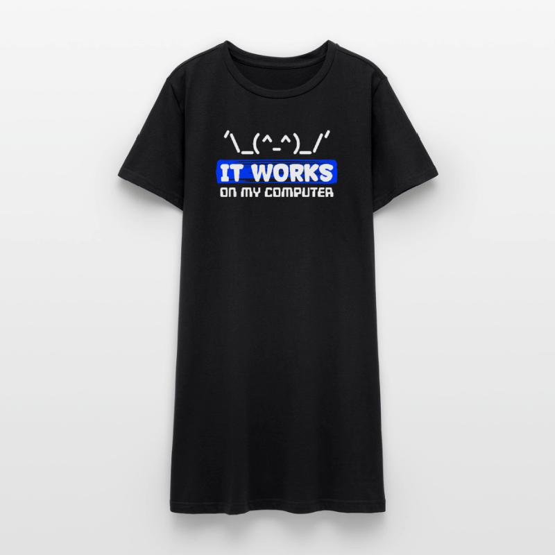 Debug Statement Bugfixing Scripting Code Developer Women’s T-Shirt Dress