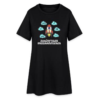Css Coden Developer Statement C++ Php Java Debug - Frauen T-Shirt-Kleid - Schwarz - Vorne